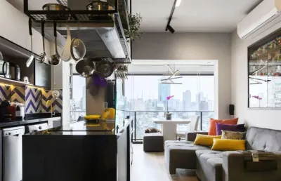 Versátil apartamento tipo para venda em vila mariana com 1 quarto, sendo 1 suíte, 48m²