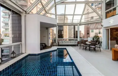 Espetacular cobertura para venda em vila nova conceição com 4 quartos, sendo 4 suítes, 544m²