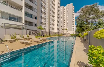 Sensacional apartamento garden para venda em parque rural fazenda santa cândida com 3 quartos, sendo 1 suíte, 131m²