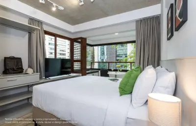 Sensacional studio para venda em jardins com 1 quarto, sendo 1 suíte, 24m²