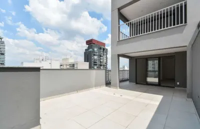 Agradável apartamento garden para venda em pinheiros com 1 quarto, 80m²