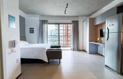 Funcional studio para venda em cerqueira césar com 1 quarto, 33m²