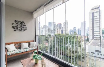Atraente apartamento tipo para venda em vila olímpia com 1 quarto, 35m²