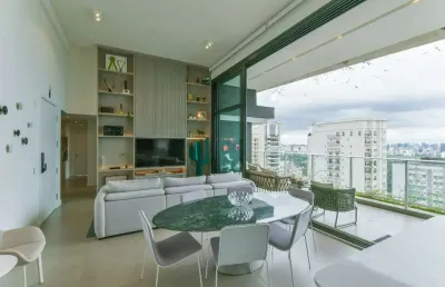 Versátil apartamento tipo para venda em cerqueira césar com 3 quartos, sendo 3 suítes, 175m²