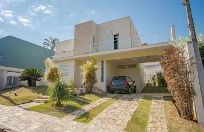 Casa no condomínio loteamento caminhos do san conrado para venda com 4 quartos, sendo 2 suítes, 459m²