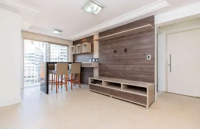 Agradável apartamento tipo para venda e locação em itaim bibi com 2 quartos, 65m²