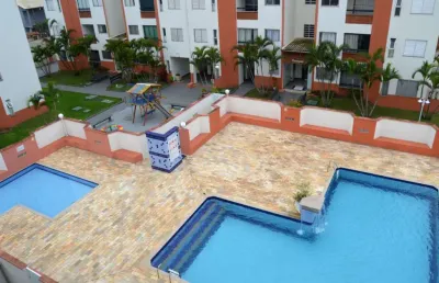 Espetacular duplex para venda em cibratel ii com 3 quartos, sendo 1 suíte, 65m²