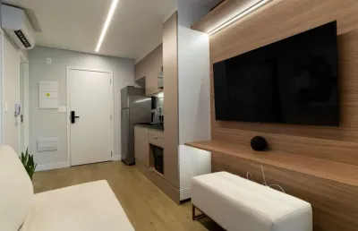 Deslumbrante apartamento tipo para venda em pinheiros com 1 quarto, 34m²