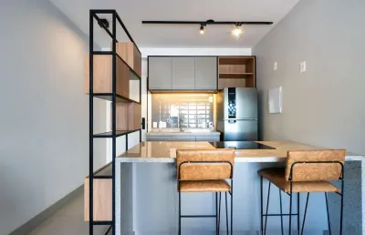 Elegante studio para venda em campo belo com 1 quarto, 40m²