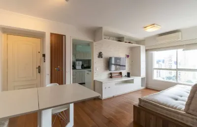 Funcional apartamento tipo para venda em vila nova conceição com 2 quartos, sendo 1 suíte, 71m²