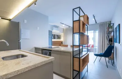 Elegante studio para venda em campo belo com 1 quarto, 40m²