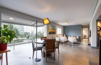 Elegante apartamento tipo para venda em vila andrade com 3 quartos, sendo 2 suítes, 127m²