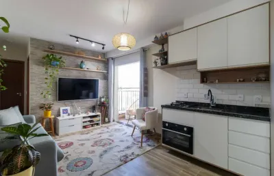 Deslumbrante apartamento tipo para venda em tatuapé com 1 quarto, 42m²