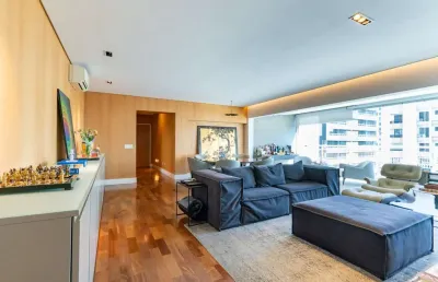 Aconchegante apartamento tipo para venda em itaim bibi com 3 quartos, sendo 3 suítes, 169m²