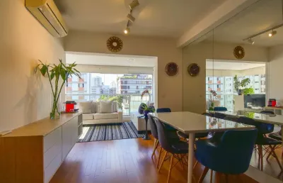 Excelente apartamento tipo para venda em brooklin com 2 quartos, sendo 1 suíte, 58m²