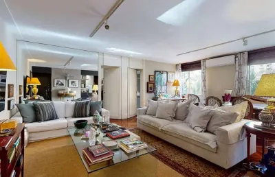Confortável apartamento tipo para venda em jardim paulista com 2 quartos, sendo 2 suítes, 104m²