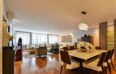 Espetacular apartamento tipo para venda e locação em jardim paulista com 3 quartos, sendo 2 suítes, 292m²