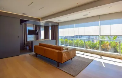 Atraente apartamento tipo para venda em indianópolis com 1 quarto, sendo 1 suíte, 53m²