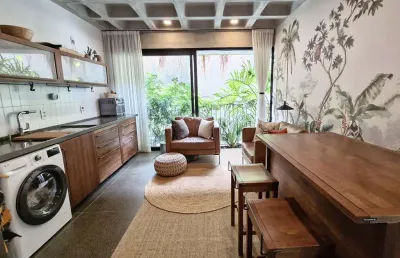 Elegante apartamento tipo para venda em brooklin paulista com 1 quarto, 46m²