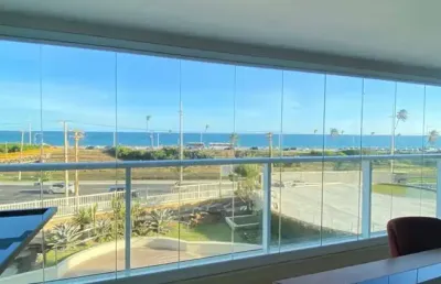 Alugo apartamento 3/4 mobiliado - jaguaribe- vista mar !!!