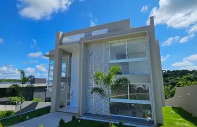 Vendo linda casa 5 suítes - alphaville litoral norte 3