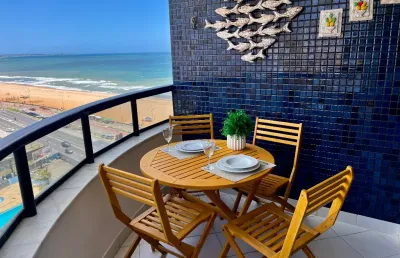 Alugo ou vendo lindo apt 1/4 vista mar - armação - porteira fechada