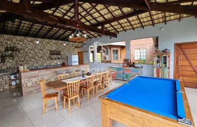 Chácara com casa duplex à venda em  domingos martins, es