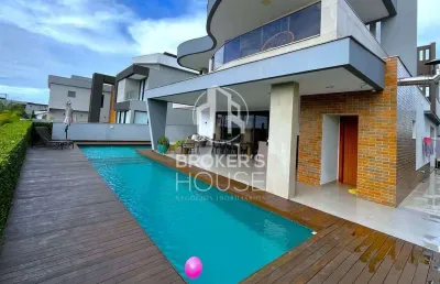 Casa em condomínio fechado com 4 quartos à venda na Avenida Talma Rodrigues Ribeiro, S/n, Boulevard Lagoa, Serra