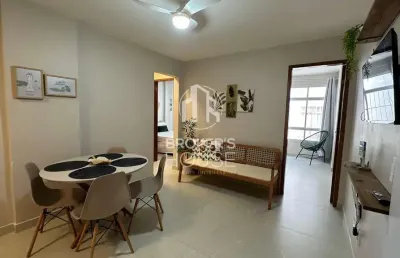 Apartamento à venda 2 quartos totalmente reformado e mobiliado - praia do morro, guarapari, es