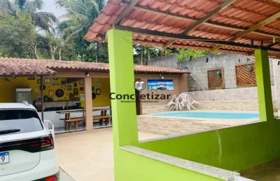 Imperdível oportunidade: casa à venda em guarapari-es, bairro paturá, com 2 quartos, 1 suíte, 1 sala, 2 banheiros, 5 vagas de garagem, 190m² de área.