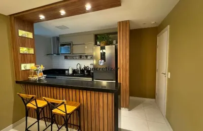 Imperdível apartamento à venda no centro de guarapari-es: 2 quartos, 1 suíte, 2 salas, 1 vaga de garagem, 75m² de área.