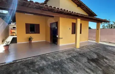 Casa à venda em guarapari-es, bairro santa mônica com 135,00m².