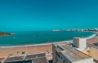 Apartamento vista para o mar 3 quartos (1 suítes) praia do morro, guarapari/es