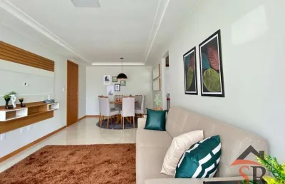 Apartamento vista para o mar 3 quartos (1 suíte) praia do morro, guarapari/es