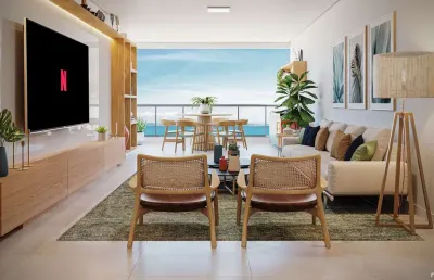 Apartamento à venda 4 quartos - praia do morro - guarapari/es