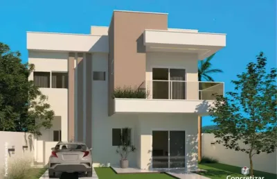 Casa duplex à venda com 2 quartos no bairro santa mônica - guarapari-es