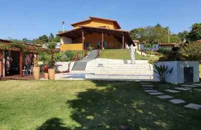 Chácara / sítio com 3 quartos à venda na estrada municipal dos morangueiros, usina, atibaia por r$ 1.180.000