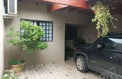 Casa com 2 dormitórios à venda - jardim montecatini - londrina/pr
