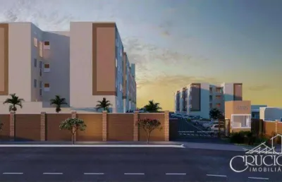 Apartamento com 2 dormitórios à venda, 40 m² por r$ 218.990,00 - jd. acqua ville - londrina/pr