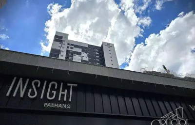 Apartamento com 2 dormitórios para alugar, 62 m² por r$ 3.450,00/mês - gleba fazenda palhano - londrina/pr
