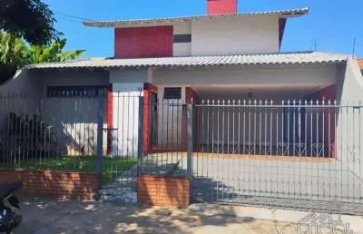 Sobrado com 6 dormitórios, 347 m² - venda ou aluguel  - jardim santo antônio - londrina/pr