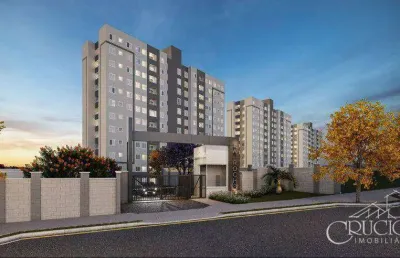 Apartamento à venda, 46 m² por r$ 294.990,00 - jardim morumbi - londrina/pr