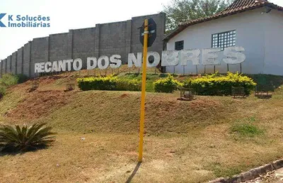 Terreno à venda, 1000 m² por r$ 450.000,00 - recanto dos nobres - agudos/sp