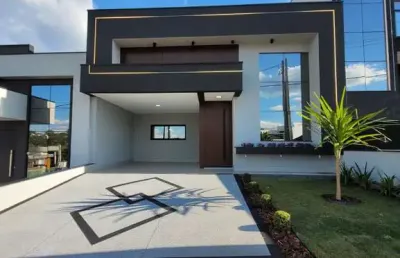 Casa em condomínio fechado com 3 quartos à venda no Loteamento Park Gran Reserve, Indaiatuba 