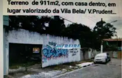 Terreno à venda, 911 m² por r$ 1.500.000,00 - vila bela - são paulo/sp