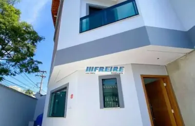 Sobrado à venda, 128 m² por r$ 645.000,00 - vila curuçá - santo andré/sp