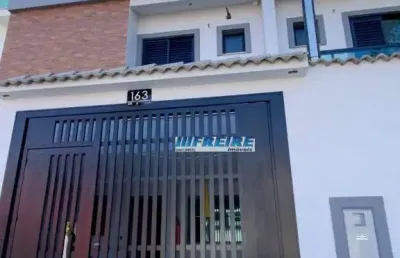 Sobrado com 3 dormitórios à venda, 140 m² por r$ 785.000,00 - vila curuçá - santo andré/sp