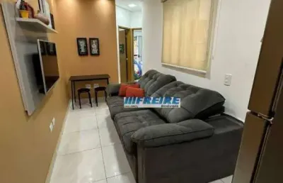 Cobertura com 2 dormitórios à venda, 60 m² por r$ 330.000 - jardim las vegas - santo andré/sp