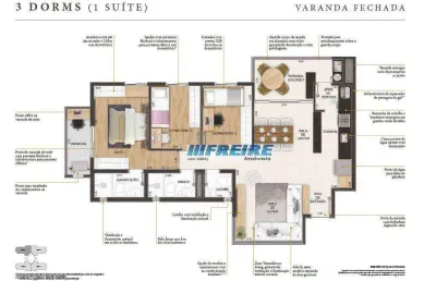 Apartamento com 3 dormitórios à venda, 83 m² por r$ 883.500,00 - vila floresta - santo andré/sp