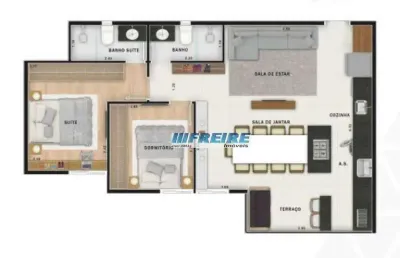 Apartamento com 2 dormitórios à venda, 65 m² por r$ 635.130,00 - vila assunção - santo andré/sp